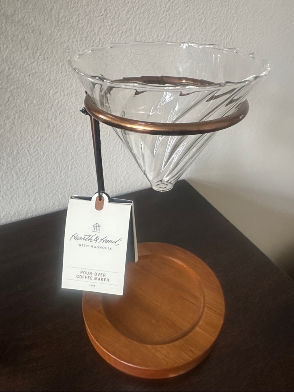 New with tags-Hearth & Hand-Pour Over Coffee Maker